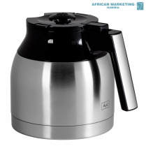 0250-0345 THERMOS JUG LOOK IV S/STEEL BLACK (6766612) *MELITTA