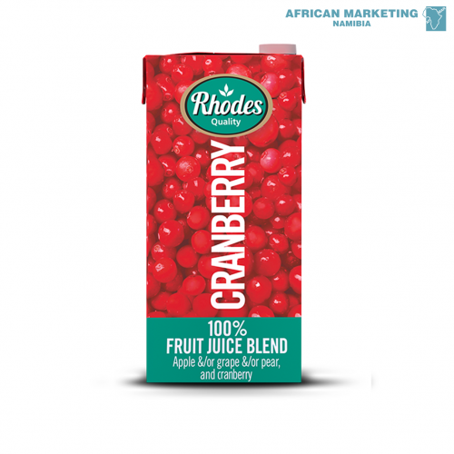 0431-0125 JUICE CRANBERRY 100% 6x1lt *RHODES