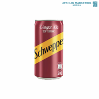 0432-0090 GINGER ALE 24x200ml *SCHWEPPES