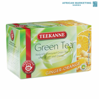 0460-0911 TEA GREEN GINGER ORANGE 20's ENVELOPE *TEEKANNE