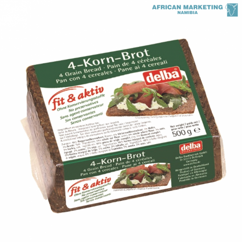 0470-0010 4 KORN/GRAIN BREAD 500g *DELBA