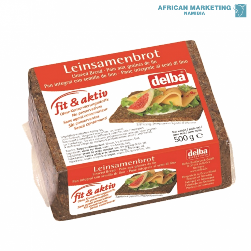 0470-0050 LEINSAMEN/LINSEED BREAD 500g *DELBA