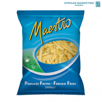 0515-0196 CHIPS RESTAURANT 10mm 4x2.5kg *MAESTRO