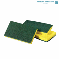 0700-0875 SCOURERS SPONGE  YELLOW 10's No.76 *3M