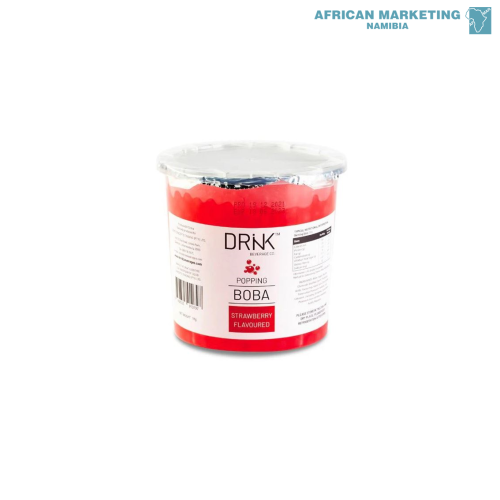 1020-0670 POPPING BOBA STRAWBERRY 1kg *DRNK