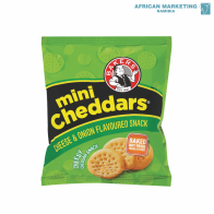 1020-0813 MINI CHEDDARS CHEESE&ONION 36x33g *BAKERS
