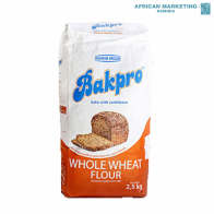 1025-0330 FLOUR WHOLEWHEAT 2.5kg *BAKPRO