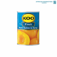 1035-0400 PEACH HALVES 410gr *KOO