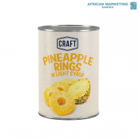 1035-0652 PINEAPPLE RINGS 440g *CRAFT