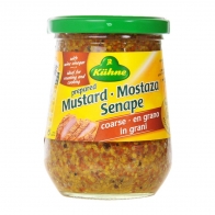 1050-1174 MUSTARD WHOLEGRAIN (COARSE) 255g *KUEHNE