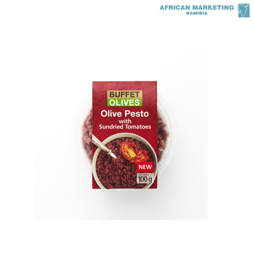 1050-1375 OLIVES PESTO WITH SUNDRIED TOMATOES 14x100g *BUFFET