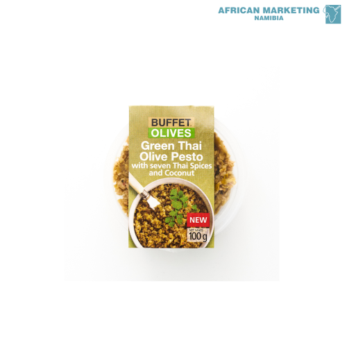 1050-1376 OLIVES GREEN THAI OLIVE PESTO 14x100g *BUFFET