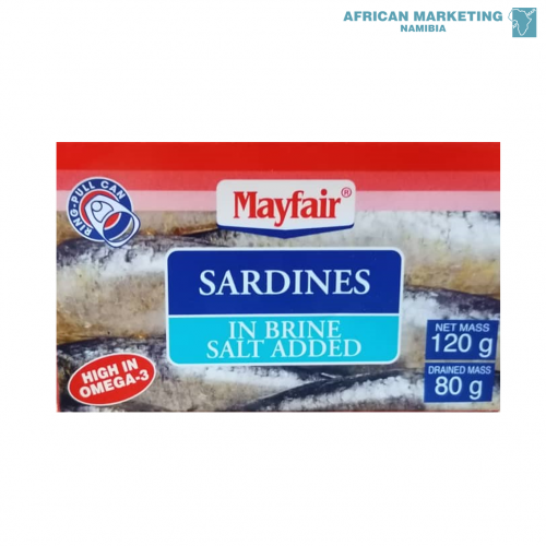 1050-1802 SARDINES IN WATER 120g *MAYFAIR