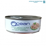 1050-2025 TUNA SHREDDED IN BRINE 170g *OCEAN