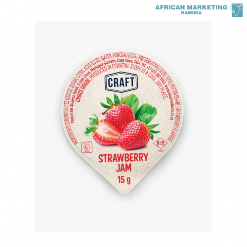 1060-0312 JAM STRAWBERRY PORTIONS 80x15gr *CRAFT