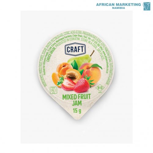 1060-0314 JAM MIXED FRUIT PORTIONS 80x15gr *CRAFT