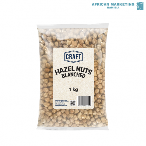1080-0111 HAZELNUTS BLANCHED 1kg *CRAFT