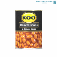 1090-0150 BEANS IN TOMATO SAUCE 410gr *KOO