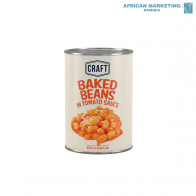 1090-0162 BEANS IN TOMATO SAUCE 410gr *CRAFT