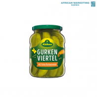 1090-0401 GHERKINS QUARTERS 680g *KUEHNE