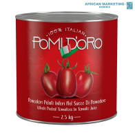 1090-0755 TOMATO WHOLE PEELED A9 *POMI D'ORO