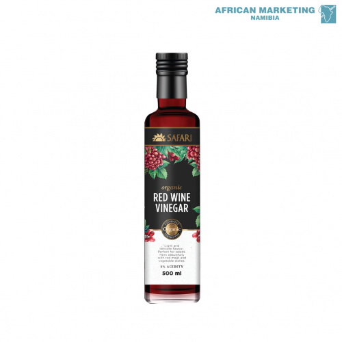 1095-0395 VINEGAR RED WINE 500ml *SAFARI