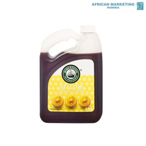 1320-0353 FOOD COLOURING YELLOW 4x3lt *ROBERTSONS