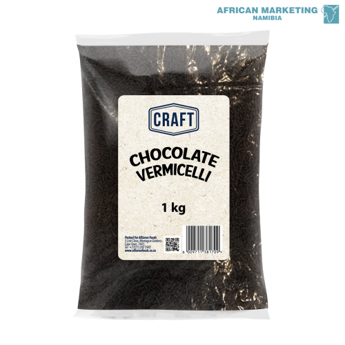 1320-0455 VERMICELLI CHOCOLATE 1kg *CRAFT