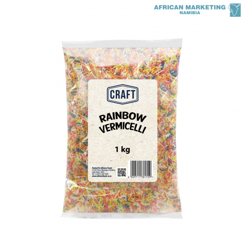 1320-0457 VERMICELLI RAINBOW 1kg *CRAFT
