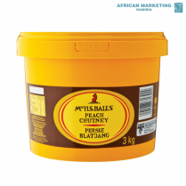 1370-0227 CHUTNEY 3kg PEACH *MRS BALLS