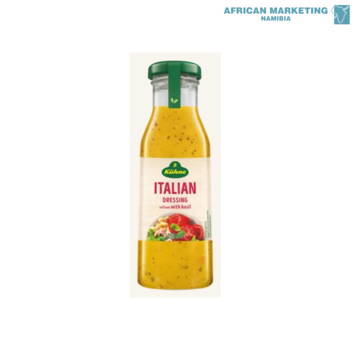 1370-0268 DRESSING ITALIAN WITH BASIL 250ml *KUEHNE