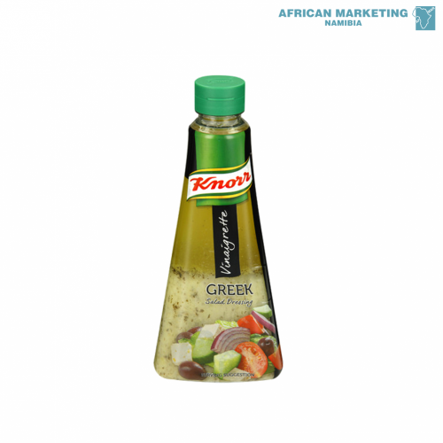 1370-0329 SALAD DRESSING 340ml GREEK *KNORR