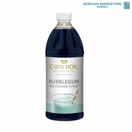 1370-0627 MILKSHAKE SYRUP BUBBLEGUM 1lit *CARTE DE OR