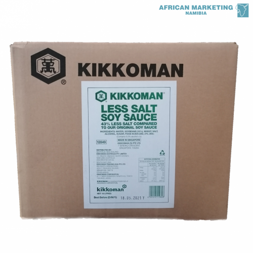 1370-1085 SOYA SAUCE LESS SALT 18ltr *KIKKOMAN