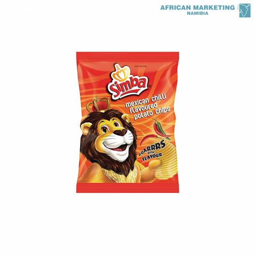 2170-0200 CHIPS MEX CHILLI 48x36gr *SIMBA