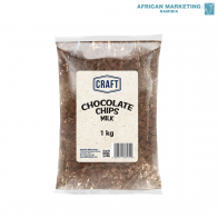 2180-0102 CHOCOLATE CHIPS MILK 1kg *CRAFT
