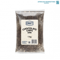 2180-0103 CHOCOLATE CHIPS DARK 1kg *CRAFT