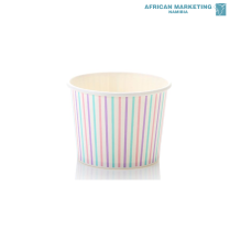 2180-0238 TUB - VINTAGE ICE CREAM MULTICOLOR STRIPE 350ml 1000's *CC