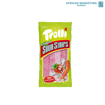 2180-0920 SOUR STRIPS STRAWBERRY MIX 24x85g (271628) *TROLLI