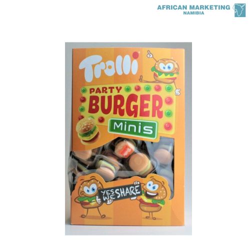 2180-0930 PARTY BURGER MINIS 8x170g (270010) *TROLLI