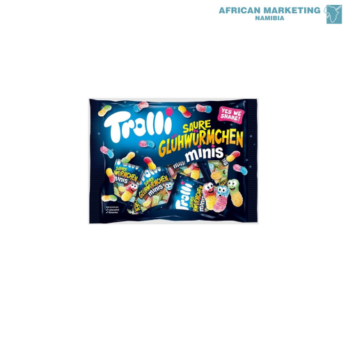 2180-0939 SOUR GLOW WORMS MINIS 14x200g (270898) *TROLLI