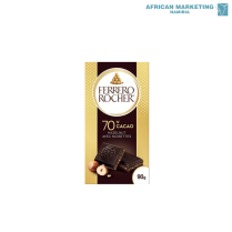 2185-0173 ROCHER SLABS DARK HAZELNUT 8x2x90g *FERRERO