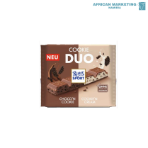 2185-0406 CHOCOLATE COOKIE DUO 12x218g *RITTER SPORT