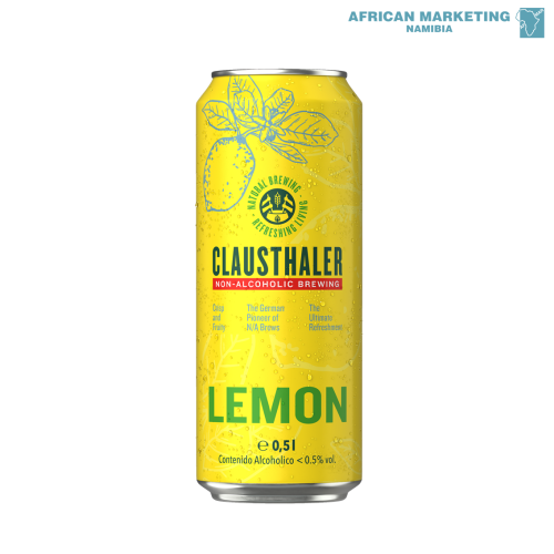 2210-0009 BEER ALCOHOL FREE LEMON CAN 4x6x500ml *CLAUSTHALER