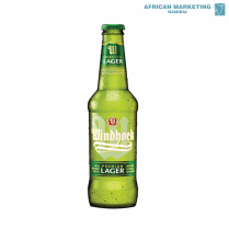 2210-0075 WINDHOEK LAGER DUMPIE 24x440ml *NAMBREW