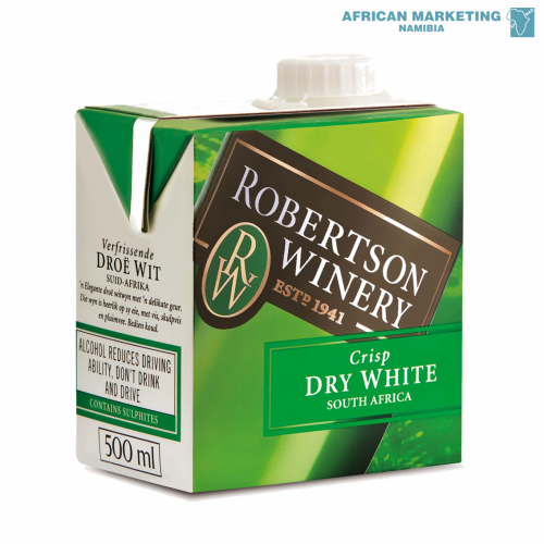 2240-0451 CRISP DRY WHITE 12x500ml *ROBERTSON