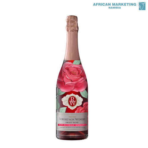 2250-0253 NON ALCOHOLIC SPARKLING WINE SWEET PINK 750ml *ROBERTSON