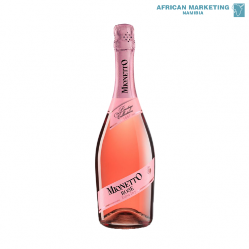 2250-0265 SPARKLING WINE PROSECCO ROSE DOC EXTRA DRY 750ml *MIONETTO
