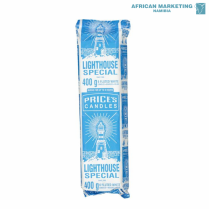 9000-0050 CANDLES WHITE 400g *LIGHTHOUSE