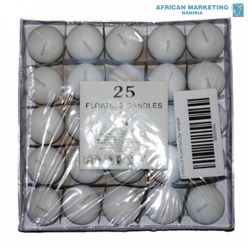 9000-0054 CANDLES FLOATING 25s *AFMAR